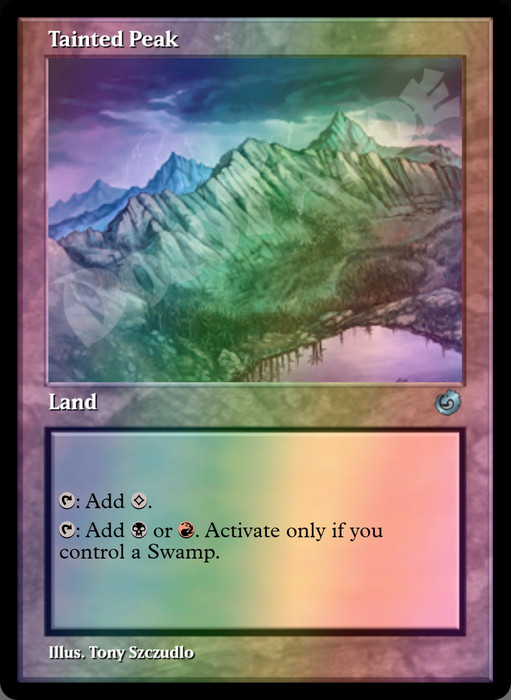 Tainted Peak FOIL