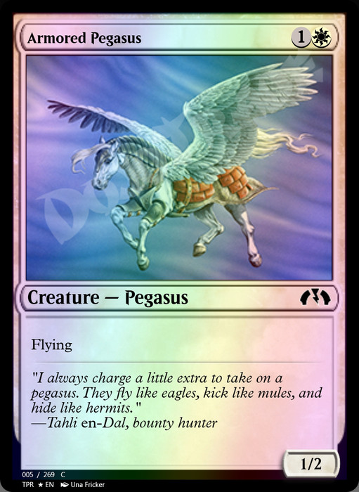 Armored Pegasus FOIL