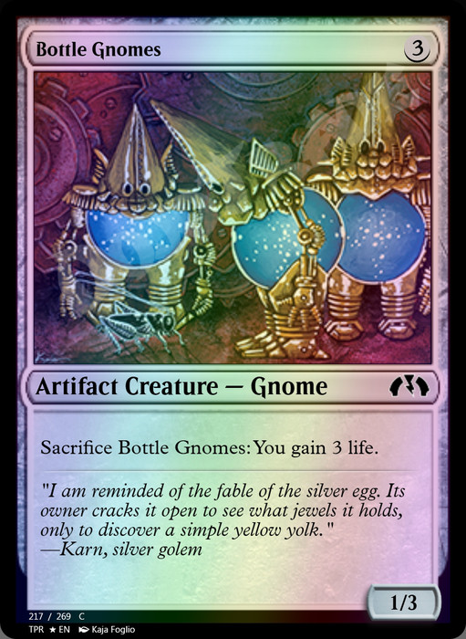 Bottle Gnomes FOIL