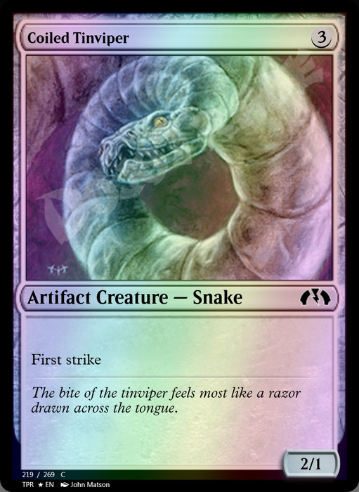 Coiled Tinviper FOIL