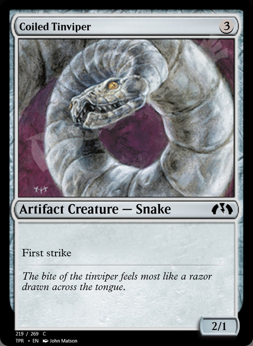 Coiled Tinviper