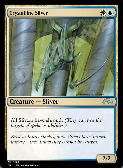 Crystalline Sliver