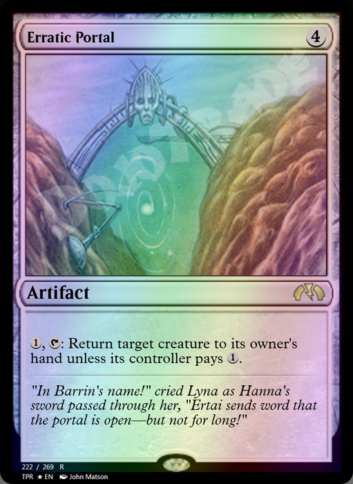 Erratic Portal FOIL