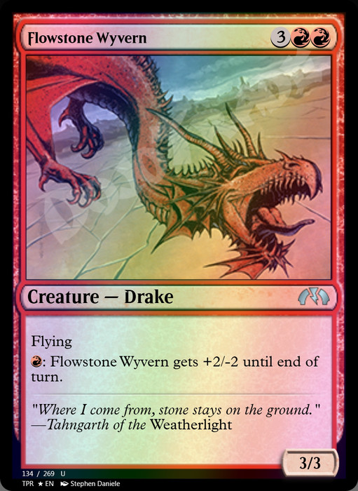 Flowstone Wyvern FOIL