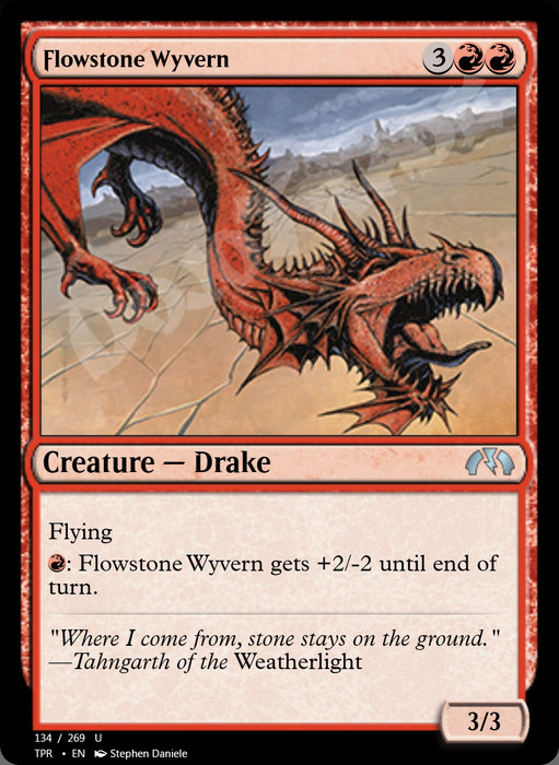 Flowstone Wyvern