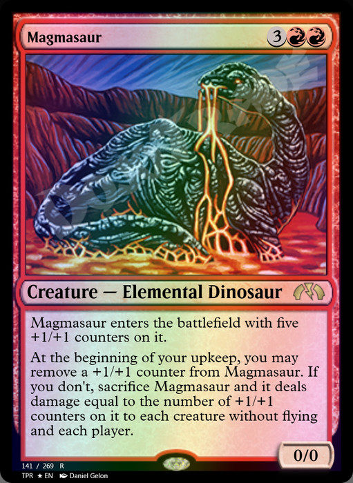 Magmasaur FOIL