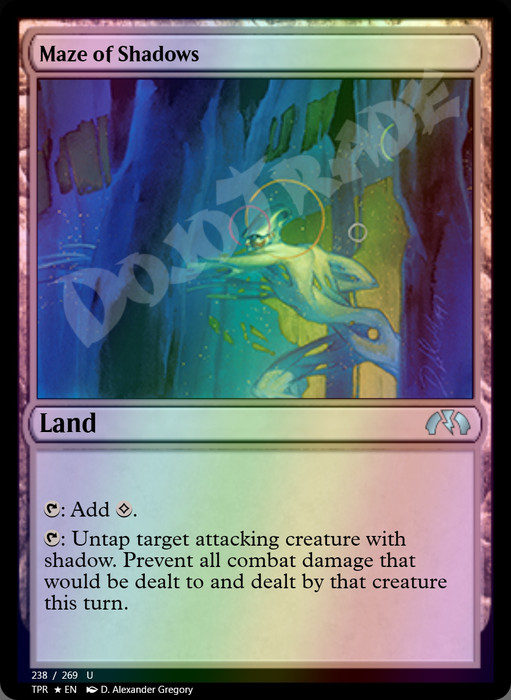 Maze of Shadows FOIL