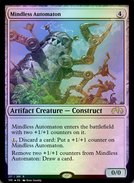 Mindless Automaton FOIL