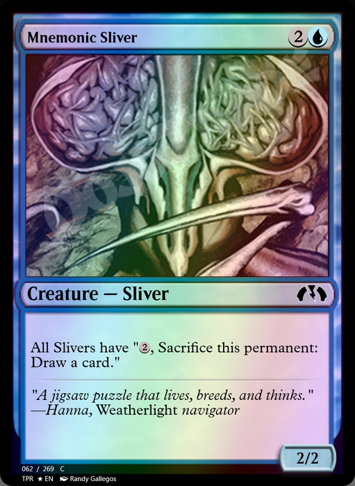 Mnemonic Sliver FOIL