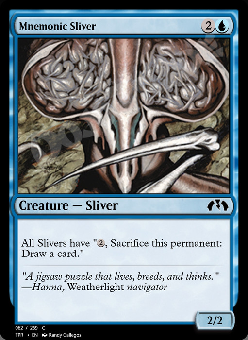 Mnemonic Sliver