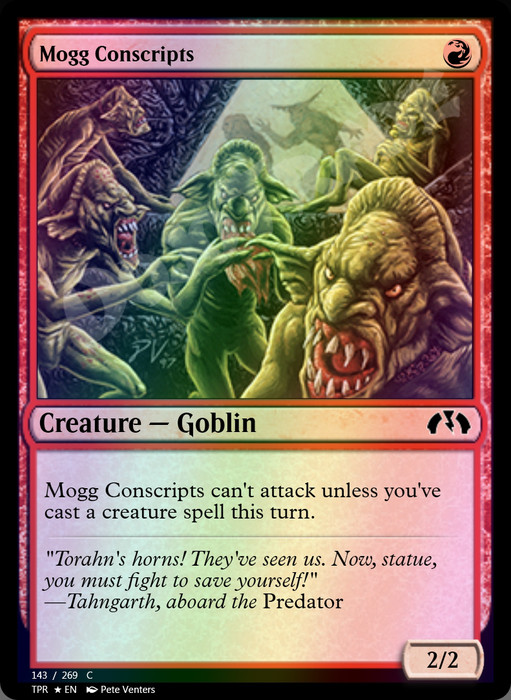 Mogg Conscripts FOIL