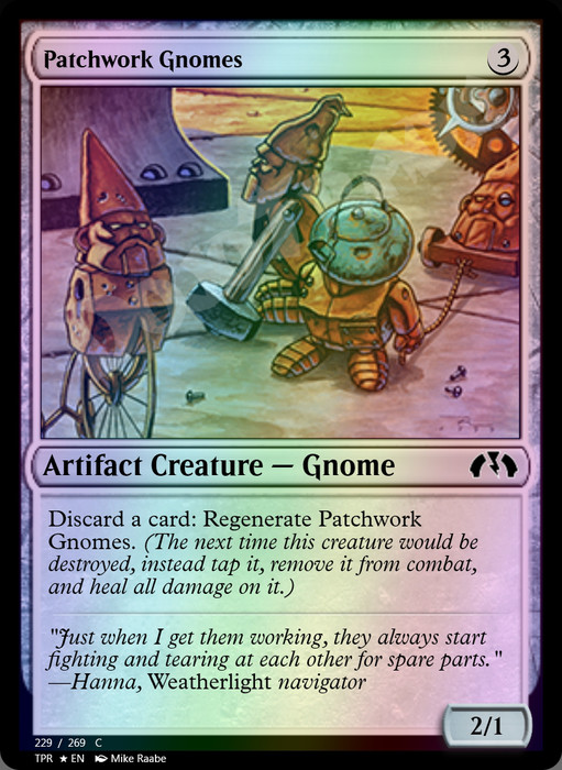 Patchwork Gnomes FOIL