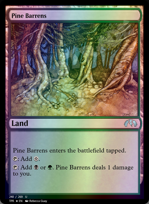 Pine Barrens FOIL