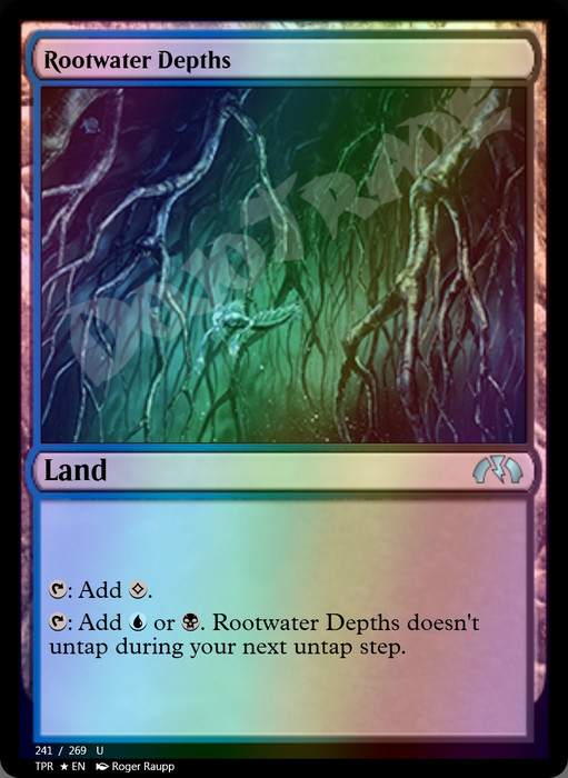 Rootwater Depths FOIL