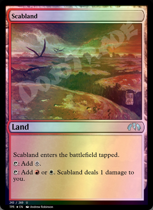 Scabland FOIL