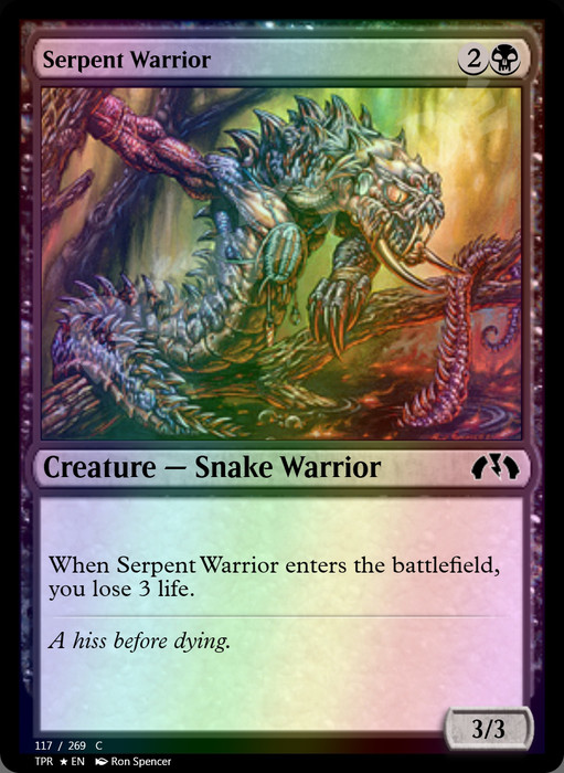 Serpent Warrior FOIL