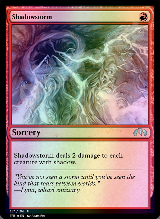 Shadowstorm FOIL