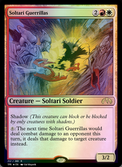 Soltari Guerrillas FOIL