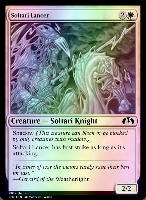 Soltari Lancer FOIL