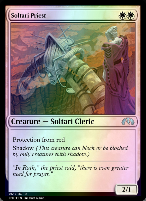 Soltari Priest FOIL