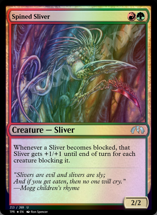 Spined Sliver FOIL