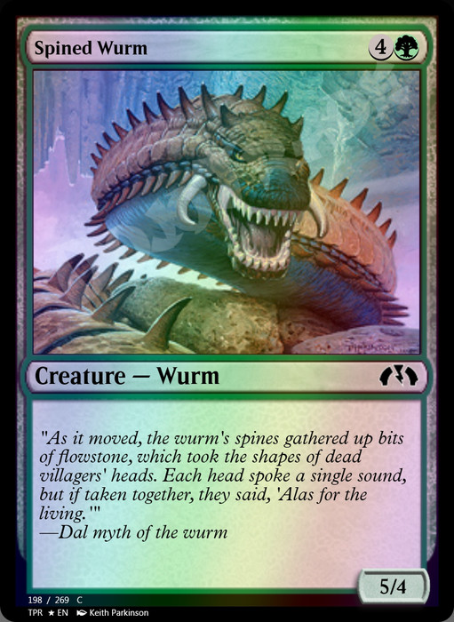 Spined Wurm FOIL