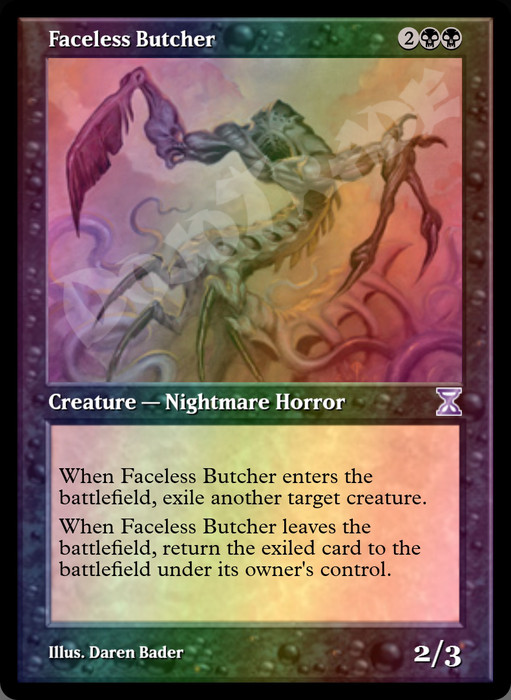 Faceless Butcher FOIL