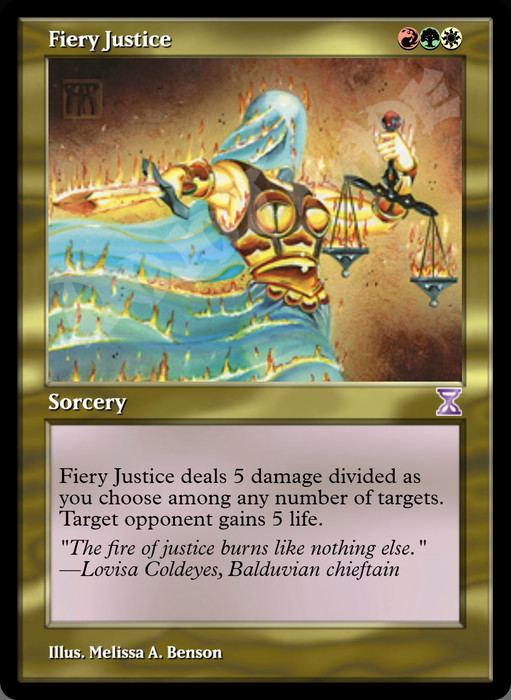 Fiery Justice