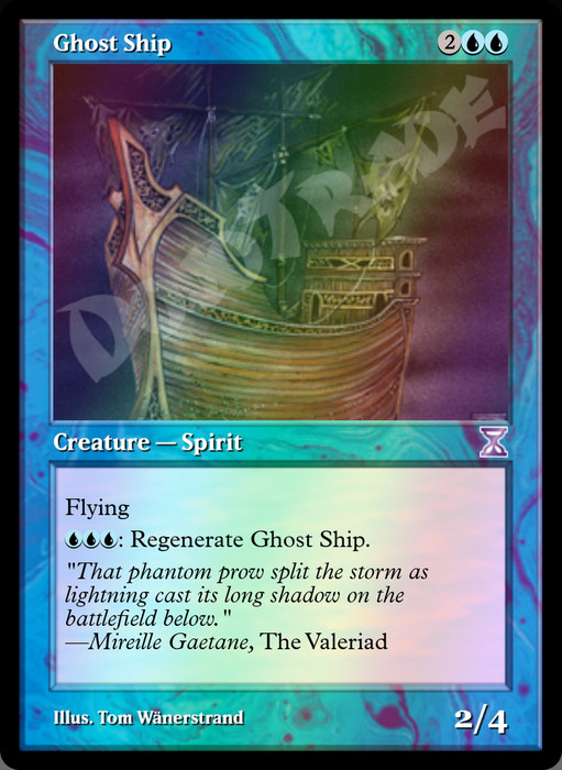 Ghost Ship FOIL