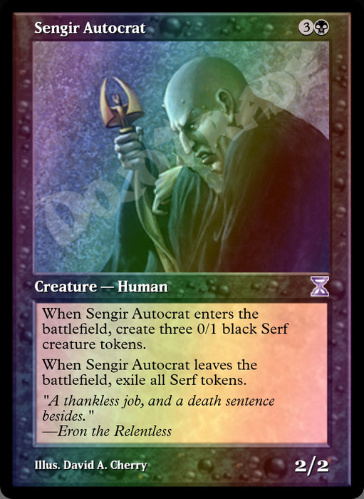 Sengir Autocrat FOIL