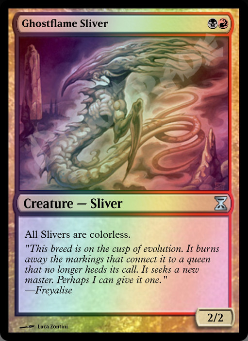 Ghostflame Sliver FOIL