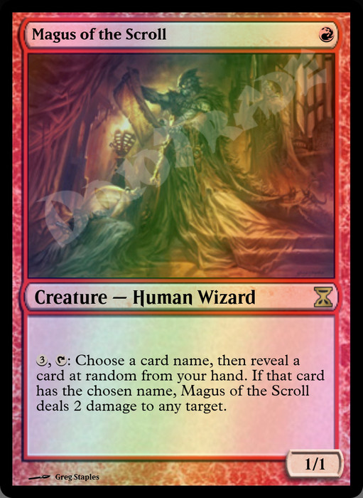 Magus of the Scroll FOIL