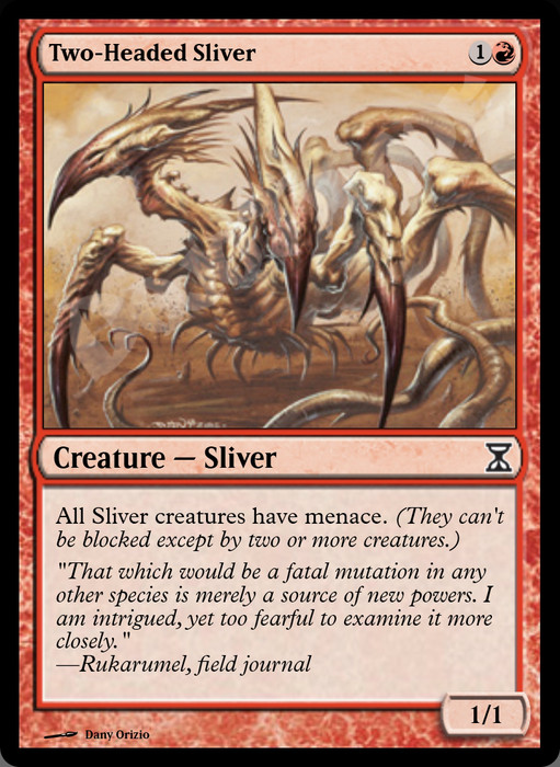 Two-Headed Sliver