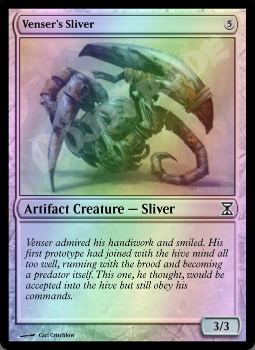 Venser's Sliver FOIL