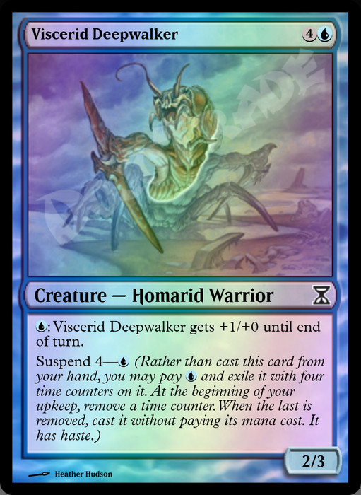 Viscerid Deepwalker FOIL