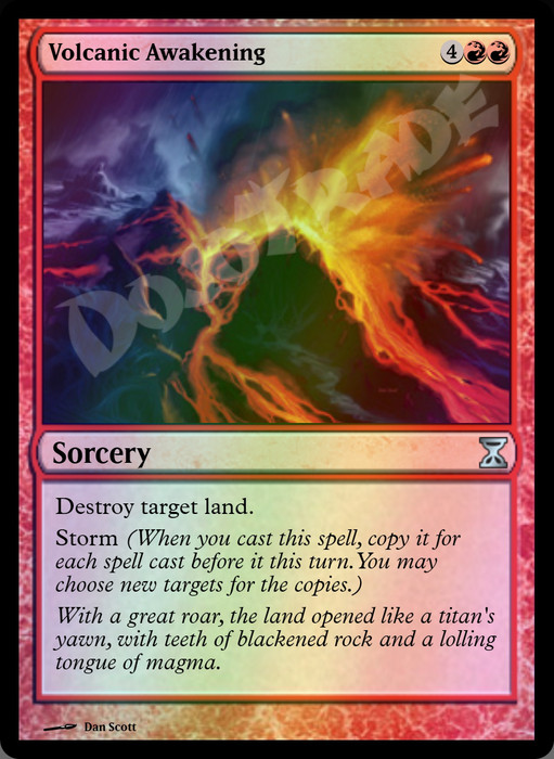 Volcanic Awakening FOIL