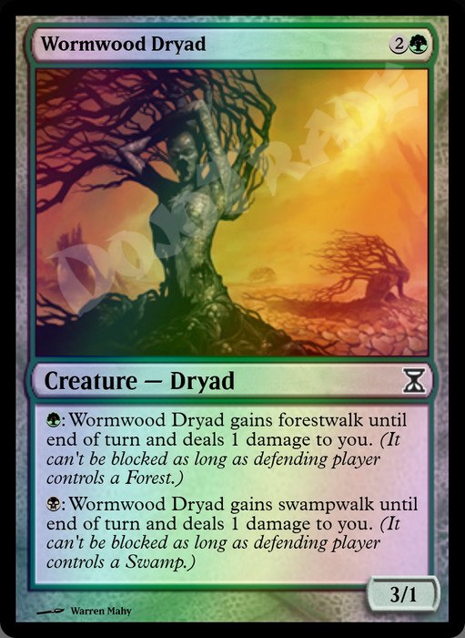 Wormwood Dryad FOIL