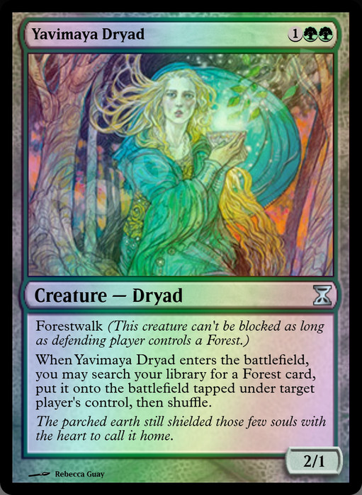 Yavimaya Dryad FOIL