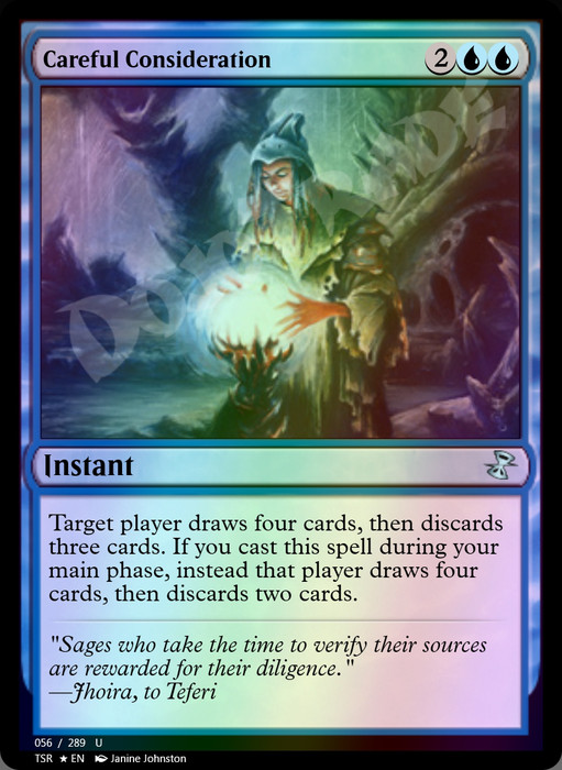 Careful Consideration FOIL