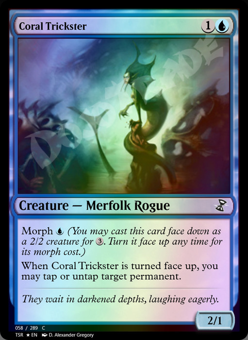 Coral Trickster FOIL