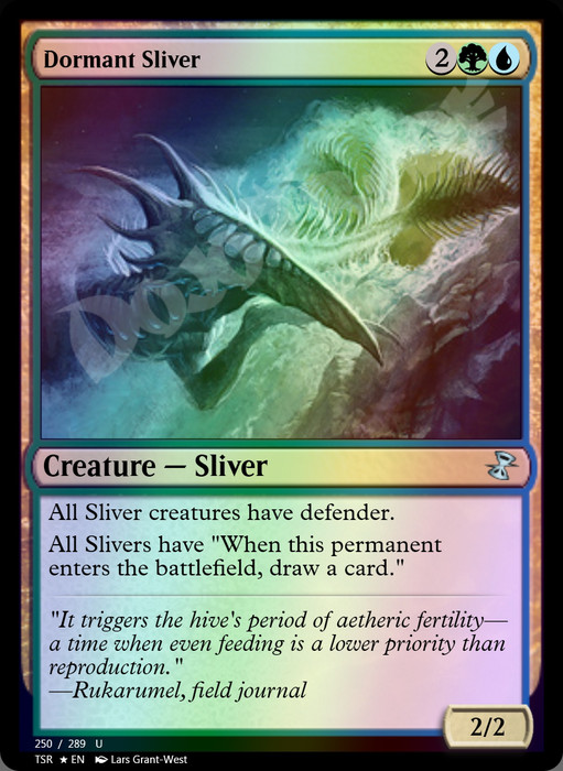 Dormant Sliver FOIL