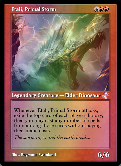 Etali, Primal Storm FOIL