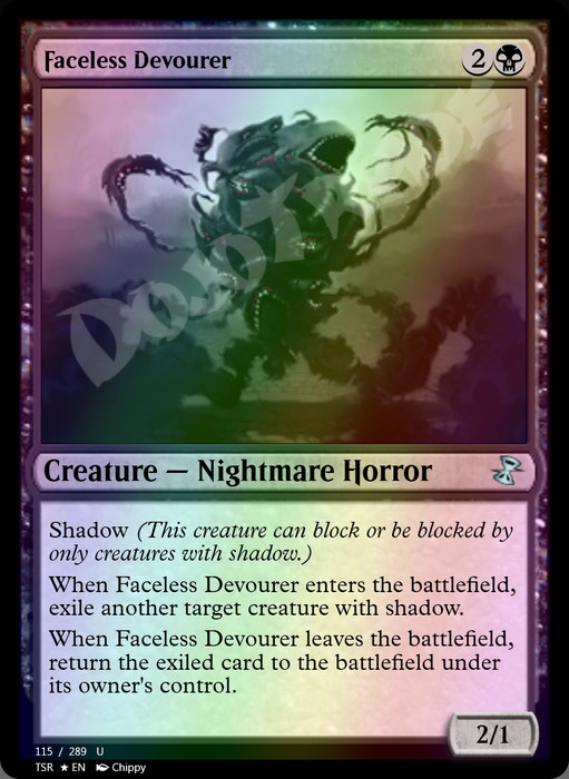 Faceless Devourer FOIL