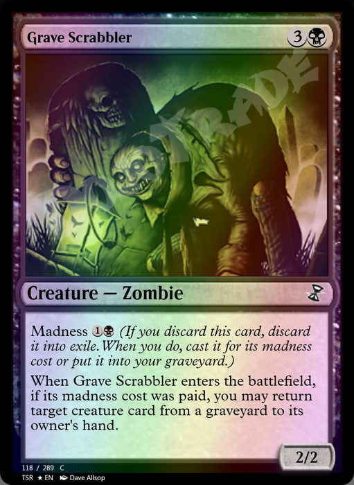 Grave Scrabbler FOIL