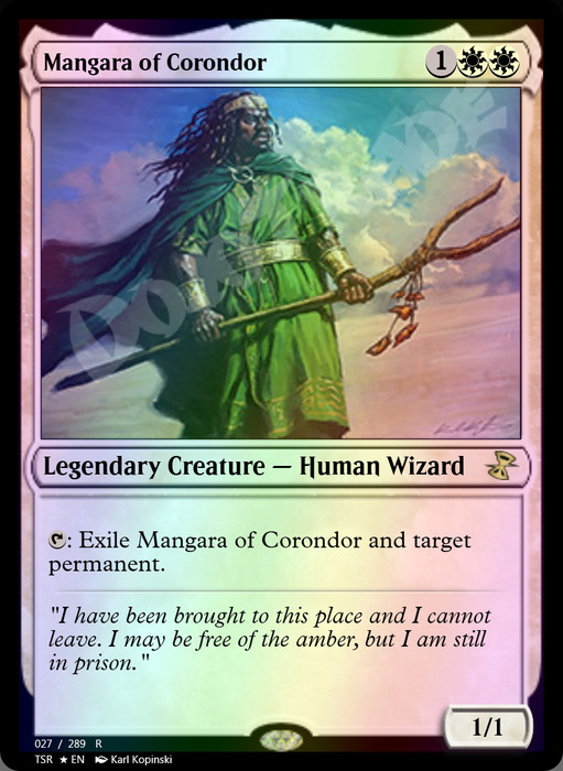 Mangara of Corondor FOIL