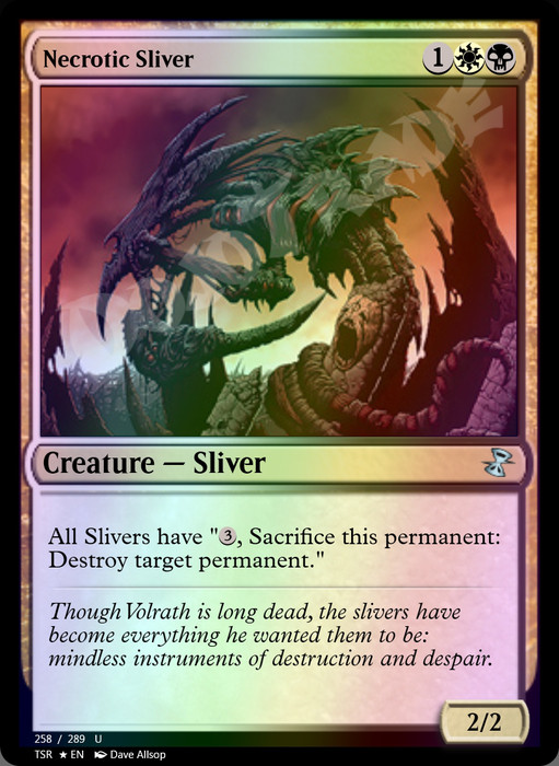 Necrotic Sliver FOIL