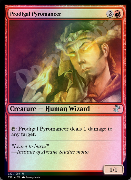 Prodigal Pyromancer FOIL