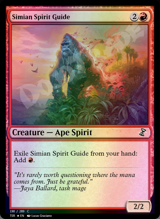 Simian Spirit Guide FOIL