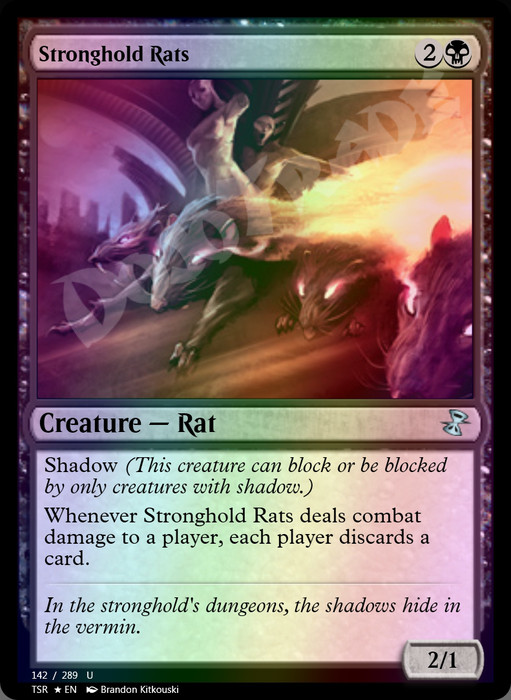 Stronghold Rats FOIL