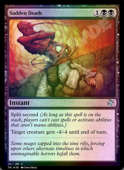 Sudden Death FOIL